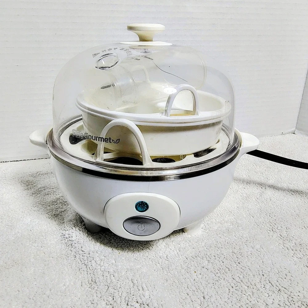 Elite Gourmet Maxi-Matic Easy Egg Cooker EGC-007 Poach Omelet‎ Scramble - Picture 6 of 8